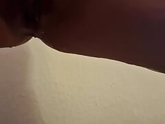 Girl pissed! Waterfall! So hot!!! Fucked and shaved