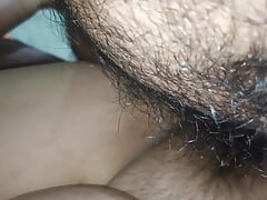 I pressed the pussy and ass of the rural village Bhabhi from both sides