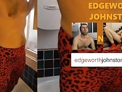 EDGEWORTH JOHNSTONE Soapy feet in the bath. Bathing male foot fetish DILF closeup. Mans feet washing