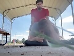 Watch me get fucked at a park
