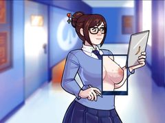 Academy 34 Overwatch (Young & Naughty) - Part 19 Studing With My Teacher Mei By HentaiSexScenes