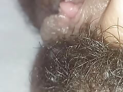 Close up jerking orgasm