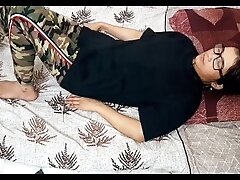 Desi husband tears her Indian wife Preeti bhabhi gown to saw her sexy body and fuck her ass