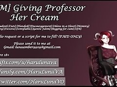 [F4M] Giving Professor Her Cream - Script Fill By HaruLuna
