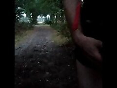 Early forest run and got caught