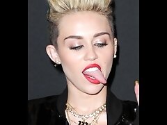 Miley Cyrus (face) Jerk Off Challenge.