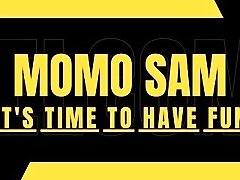 Training at the gym to prepare for a new sex movie - Momo Sam