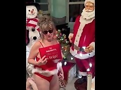 Fun with Santa!!  See more hot videos on onlyfans