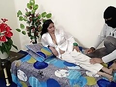Hot Indian Mistress Massage From her Home Servant Guy