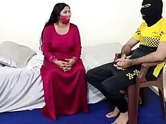 Hot Indian Maid Blowjob Sucking Cock of her Boss