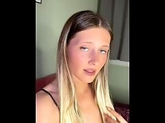 Sexy blondie says she wants you