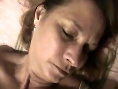Caught Slutty Stepmom with Dildo,She wants to Suck my Cock