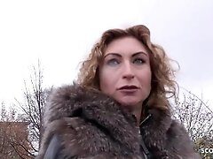 GERMAN SCOUT - Mature Ukrainian Julia picked up in Berlin and fucked dirty during the casting