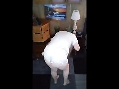 Vee Hot Ass Naked Yoga!