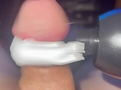 Men can cum with a vibrator and under a minute