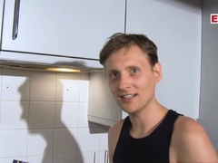 Student guy meet german mature housewife and fuck