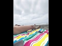 Nude Beach Experiment! Naked with strangers watching!